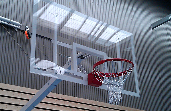 panneau de basket en methacrylate