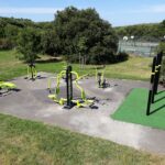 Aire de fitness extérieure sur l'Ile d'Olonne