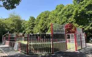 Terrain multisports Streetpark en plastique recyclé / métal