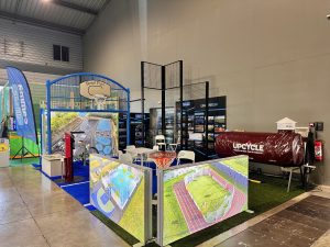 Stand Camma Sport du salon SETT à Montpellier