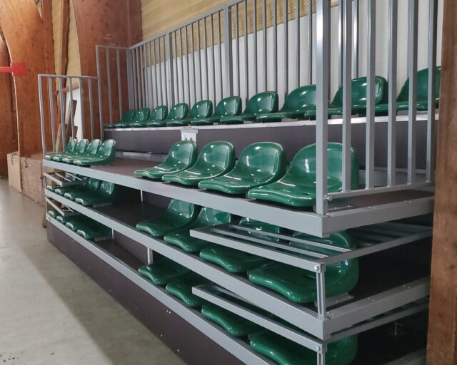Tribunes spectateurs téléscopiques-Camma Sport-