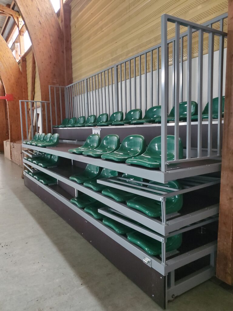 Tribunes spectateurs téléscopiques-Camma Sport-