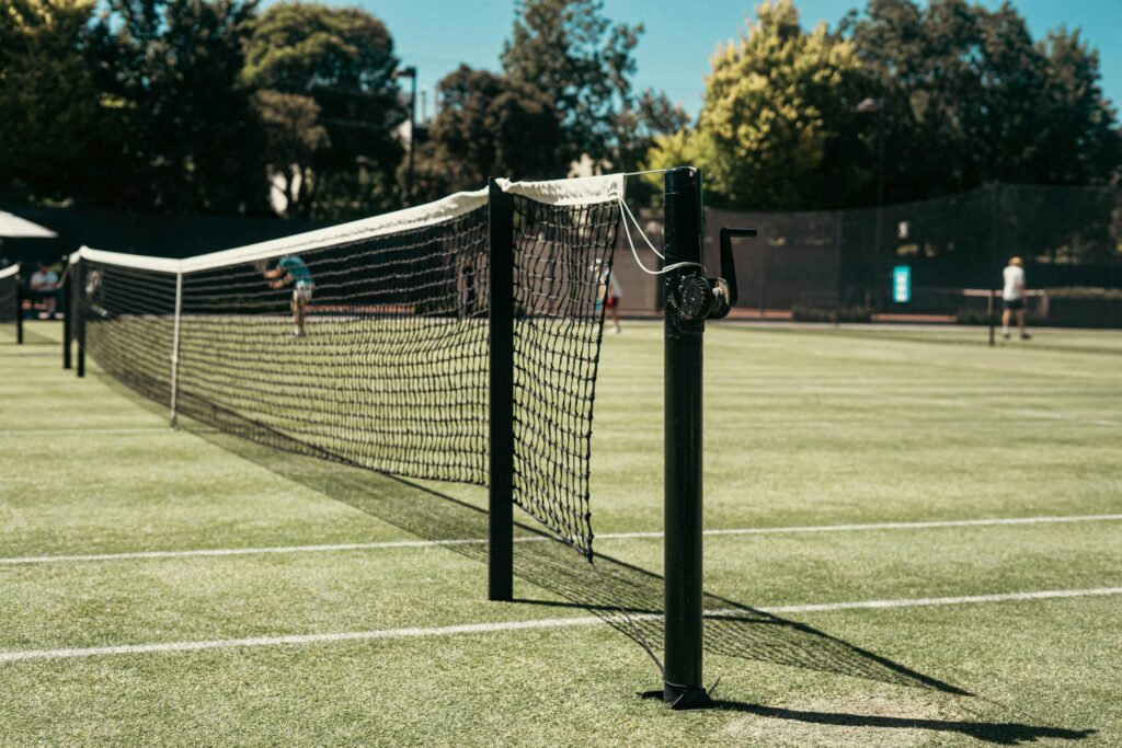 Poteaux de filet de tennis
