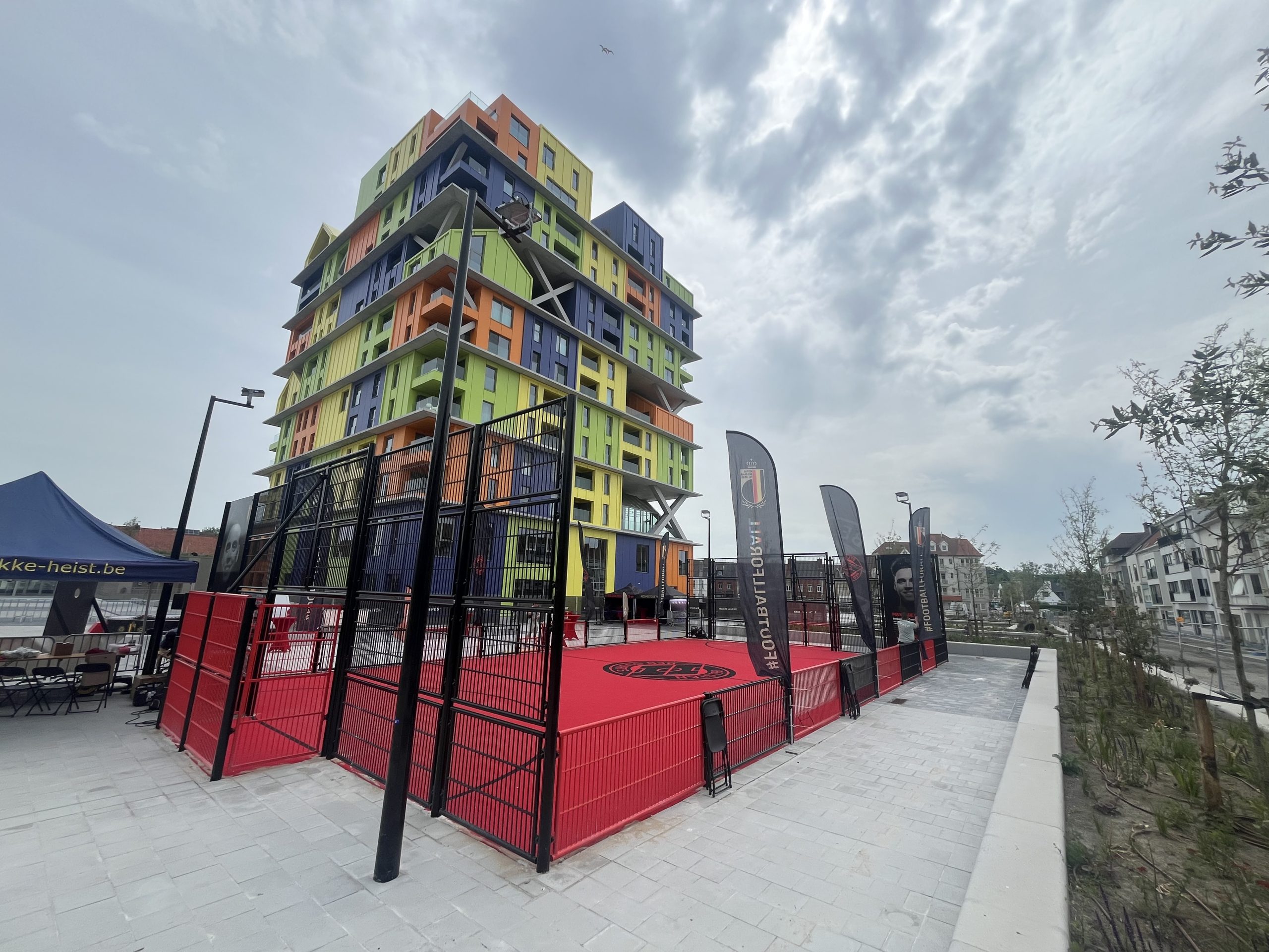 Terrain Multisports – Street Park Métal – Lesuco – Knokke – Belgique